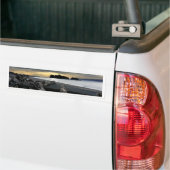 サンセットアットルビービーチオリンピック国立公園 バンパーステッカー (トラック上)