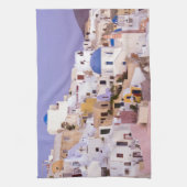 サンセットアット油サントリーニ2 キッチンタオル (縦)