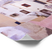 サンセットアット油サントリーニ2 ポスター (角)