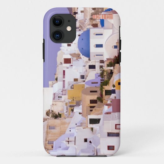 サンセットアット油、サントリーニ2 Case-Mate iPhoneケース (裏面)