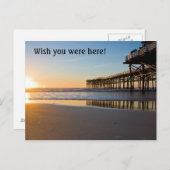 サンセットアット海桟橋 ポストカード (正面/裏面)