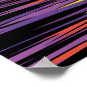 サンセットアポップ・アートのートポスター ポスター (角)