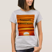 サンセットアルメニアTシャツ Tシャツ (正面)