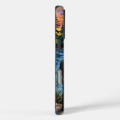 サンセットアングラーの穏やかな海 Case-Mate iPhoneケース (裏面 / 右)