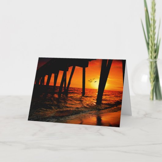 サンセットアンダーザピア カード (正面)