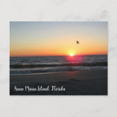 サンセットアンナマリアアイランドフロリダ旅行 ポストカード (正面)