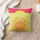 サンセットアートデザイン抽象芸術枕 クッション (ブランケット)