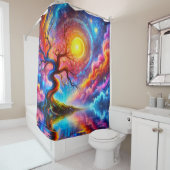 サンセットアート シャワーカーテン (インサイチュ)
