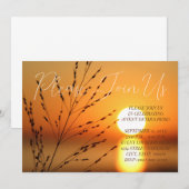 サンセットイベント 招待状 (正面/裏面)