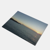 サンセットインアンティグアIIアイランドシースケープ ドアマット (アングル)