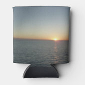 サンセットインアンティグアIIアイランドシースケープ 缶クーラー (正面)