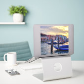 サンセットインカナルグランデ シール (デスク上のノートパソコン)