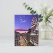 サンセットイングランヴィアマドリードスペイン ポストカード (スタンド正面)