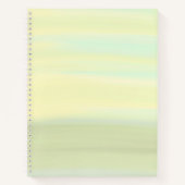 サンセットインスパイアやる気を起こさせるホワイトスパイラル ノートブック (正面)