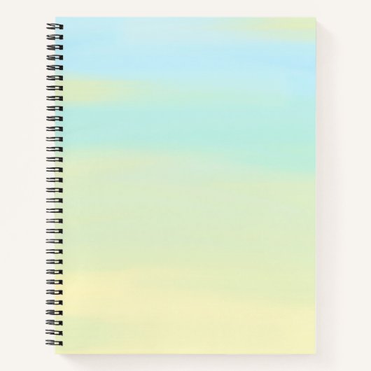 サンセットインスパイアやる気を起こさせる緩和曲線 ノートブック (正面)