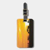 サンセットインセレゲティ ラゲッジタグ (正面縦)