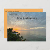 サンセットインニュープロビデンスザバハマ ポストカード (正面/裏面)