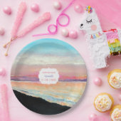 サンセットインパステルズイベント ペーパープレート (パーティー)