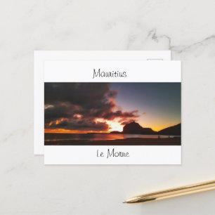 サンセットインルモーリシャス シーズンポストカード