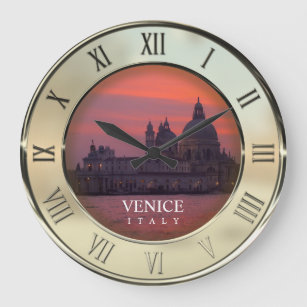 サンセットインヴェネツィア ラージ壁時計
