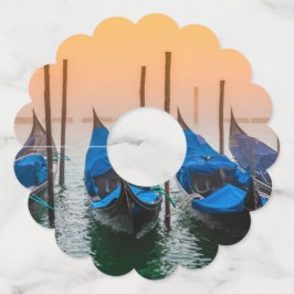 サンセットインヴェネツィア ワイングラスタグ