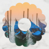 サンセットインヴェネツィア ワイングラスタグ (正面)