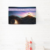 サンセットイースター教会 横断幕 (インサイチュ)