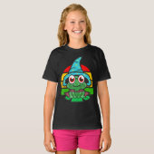 サンセットウィザードカエルTシャツ Tシャツ (正面フル)
