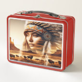 サンセットウォリアーのメタル メタルランチボックス (正面)