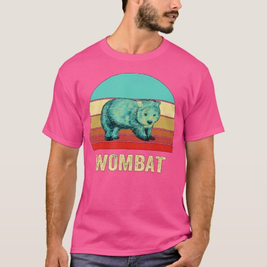 サンセットウォンバット Tシャツ (正面)