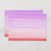 サンセットウォーターカラーモノグラムコレクション | rsvp (正面/裏面)