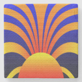 サンセットウォール ストーンコースター (正面)