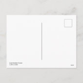 サンセットウッドランド格言ホリデーポストカード シーズンポストカード (裏面)