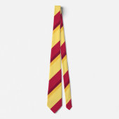 サンセットエコーズ レジメンタルストライプ タイ (正面)