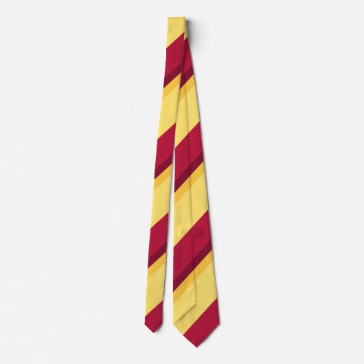 サンセットエコーズ レジメンタルストライプ タイ (裏面)