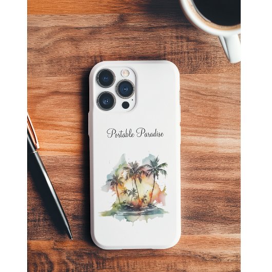サンセットオアシス オーダーメイド Case-Mate iPhoneケース
