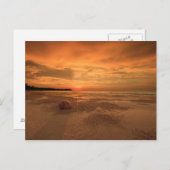 サンセットオンアタイビーチ ポストカード (正面/裏面)