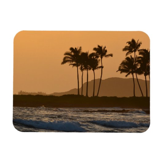サンセットオンカウアイ マグネット (横)