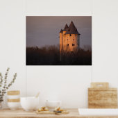 サンセットオンキャッスルグウィン ポスター (キッチン)