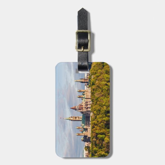 サンセットオングラディアムヒル – オタワ ラゲッジタグ (正面縦)