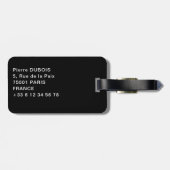 サンセットオングラディアムヒル – オタワ ラゲッジタグ (裏面横)