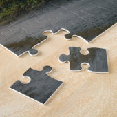 サンセットオンサンディビーチパス ジグソーパズル (側面)