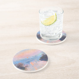 サンセットオンザセーヌクロードモネ コースター