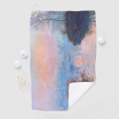 サンセットオンザセーヌクロードモネ ゴルフタオル (インサイチュ)