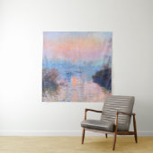 サンセットオンザセーヌクロードモネ タペストリー (インサイチュ)