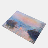 サンセットオンザセーヌクロードモネ ドアマット (アングル)