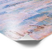 サンセットオンザセーヌクロードモネ フォトプリント            (角)