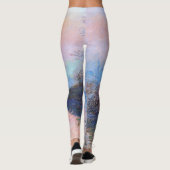 サンセットオンザセーヌクロードモネ レギンス (裏面)