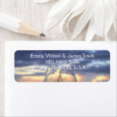 サンセットオンザビーチ差出人住所ラベル ラベル (インサイチュ)