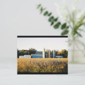 サンセットオンザファーム ポストカード (スタンド正面)